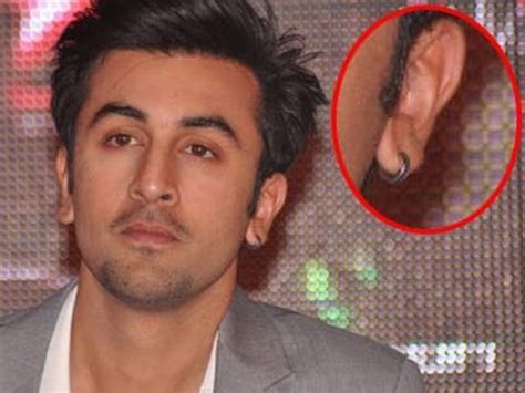 ranbir kapoor earring.